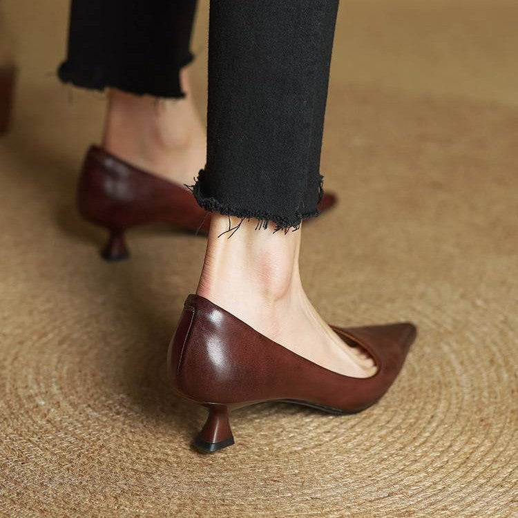 Serane Leder-Heels