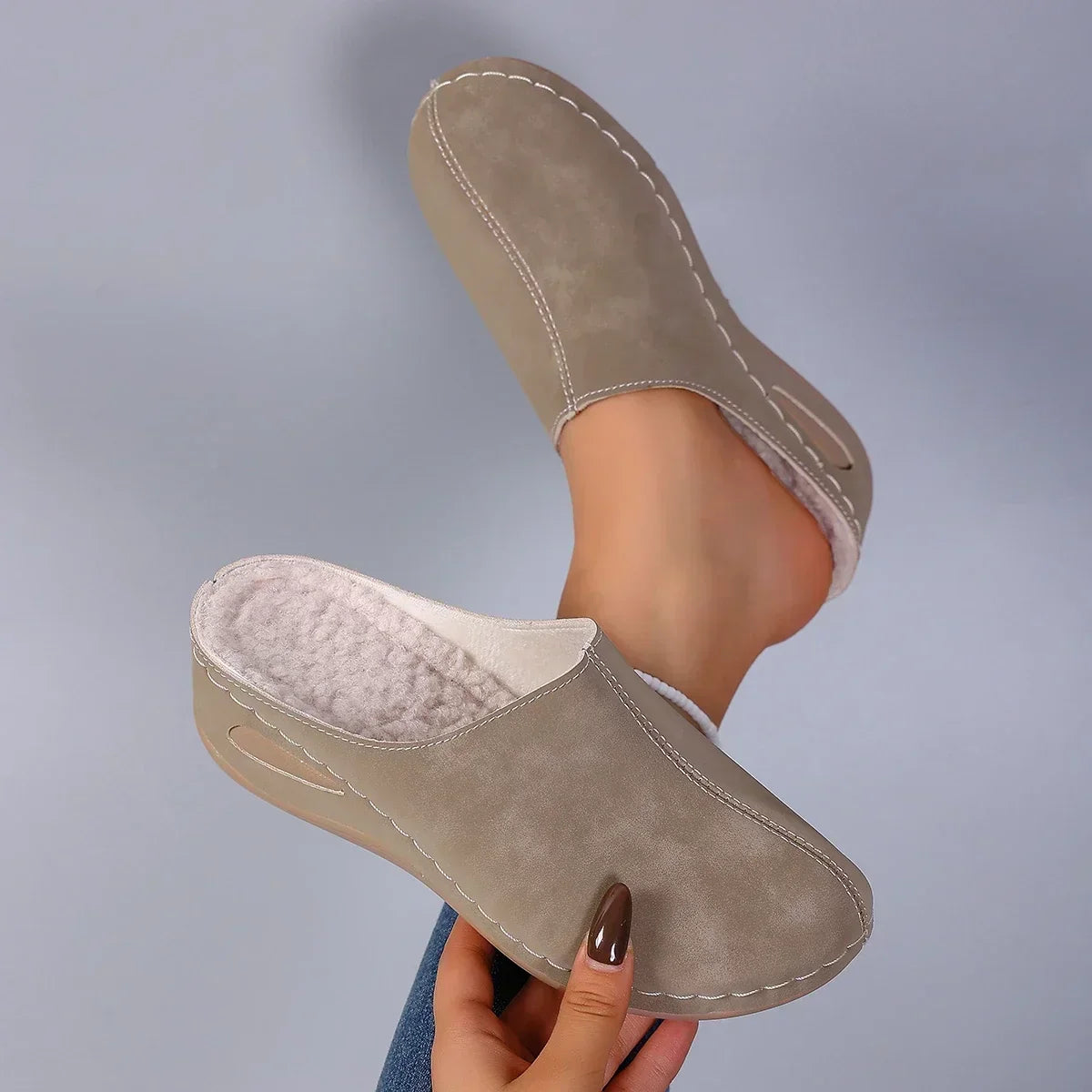 Orthopädische Cozy Hausschuhe