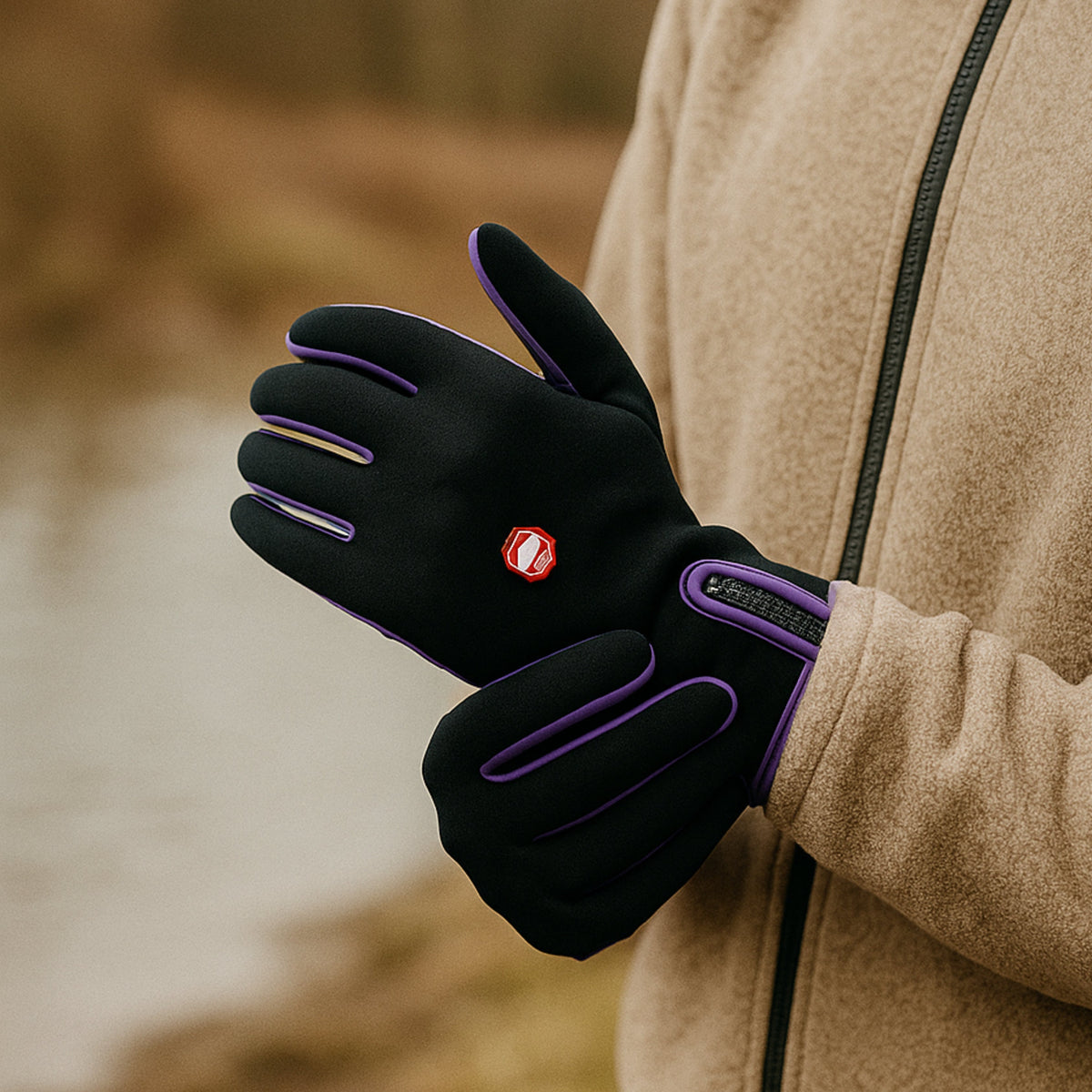 Thermohandschuhe für Männer & Frauen – Wasserdicht, Touchscreen Winter-Handschuhe für Outdoor-Sport