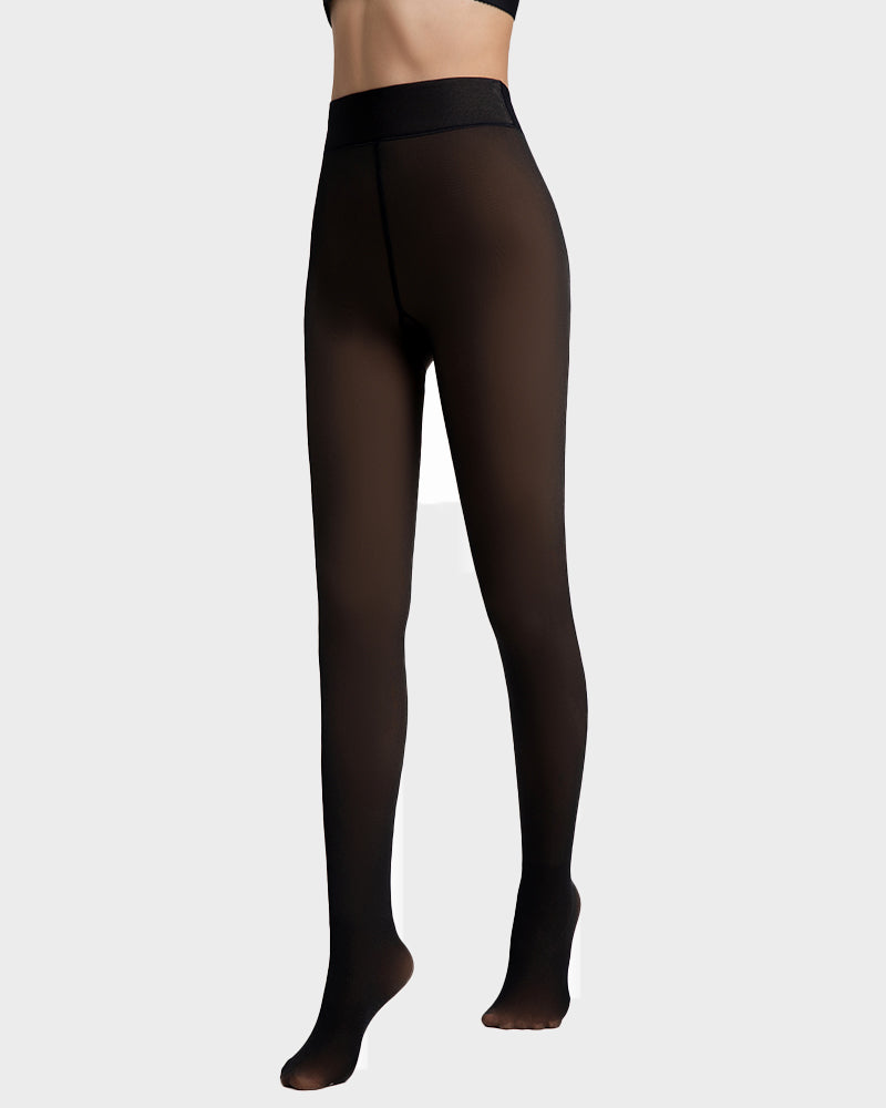 Blickdichte Fleece-Gefütterte Strumpfhose
