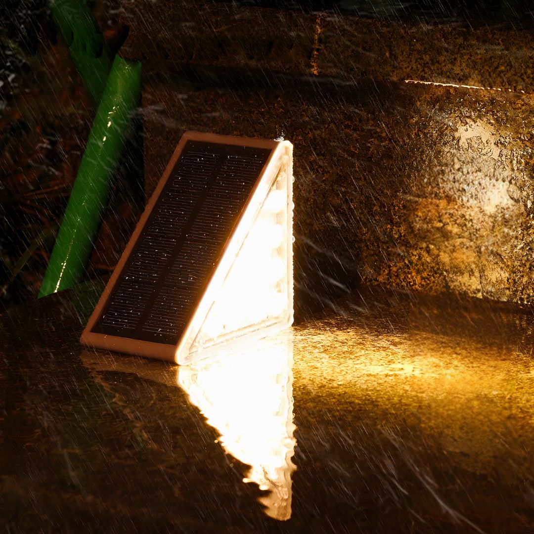 Solar betriebene Treppenlichter