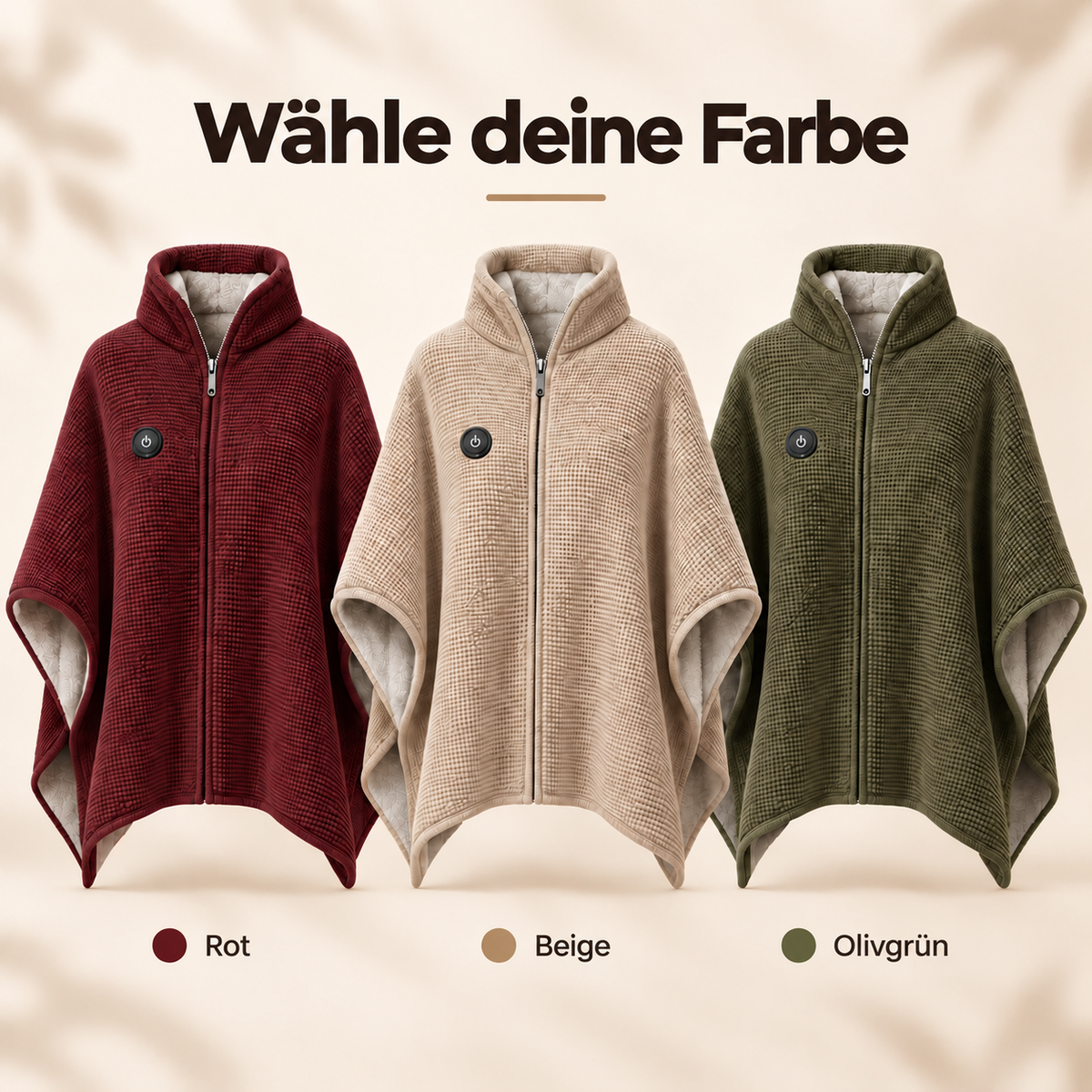 Drezma | Tragbare beheizte Decke – gemütliche Wärme mit freien Händen