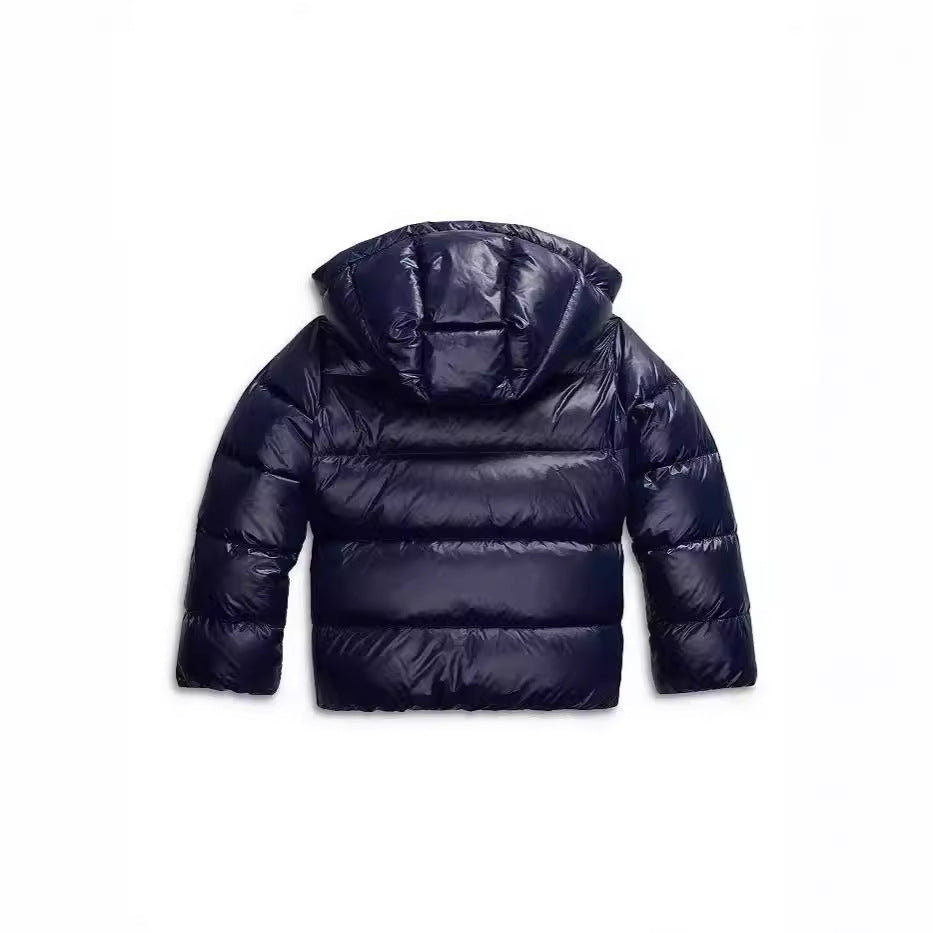 Winterjacke Damen mit fester Kapuze und Windschutz