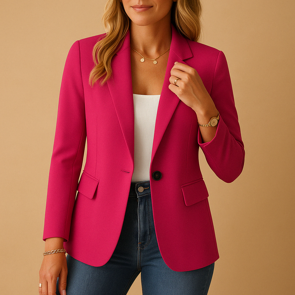 Taillierter einreihiger Blazer