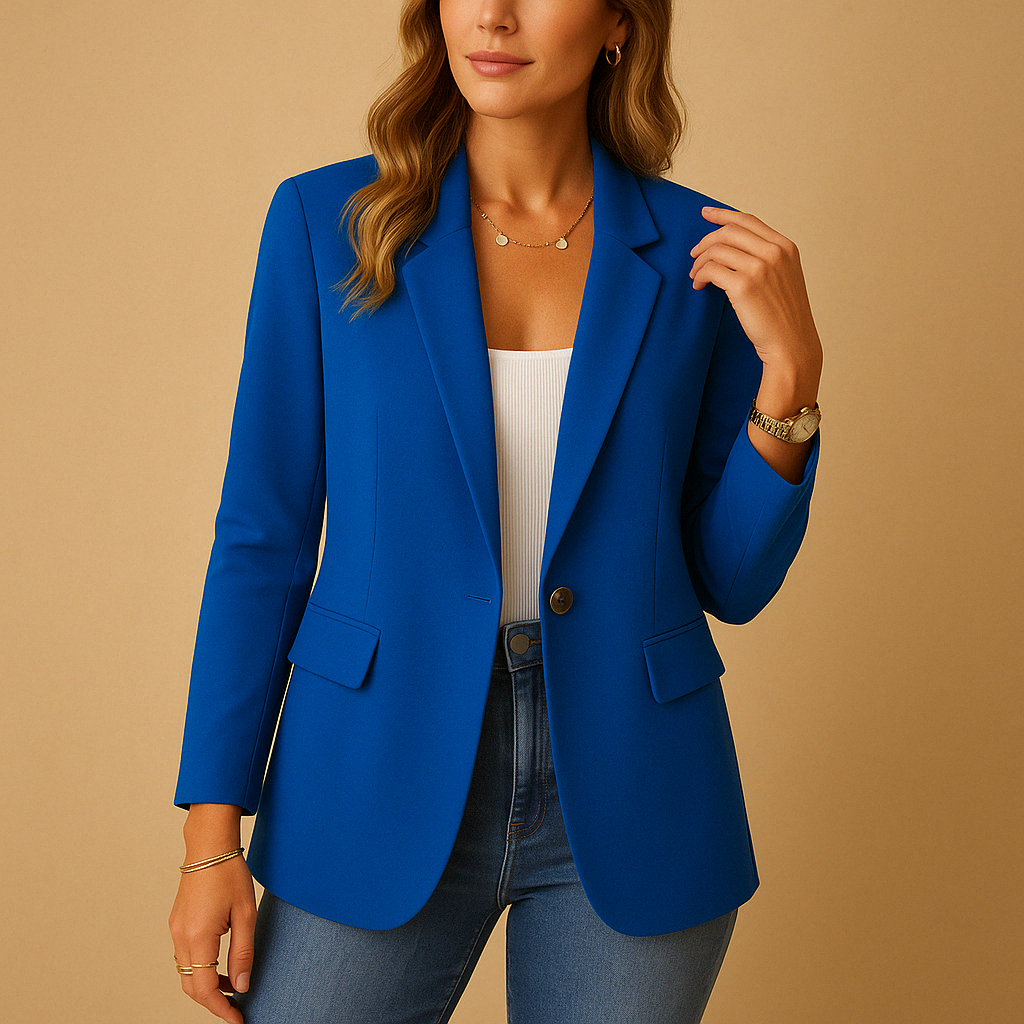 Taillierter einreihiger Blazer