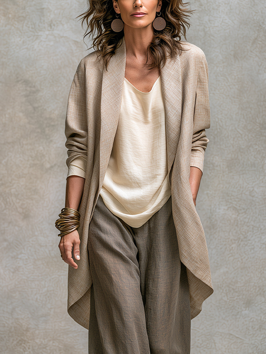 Simone Mehrlagiges Wide-Leg Set