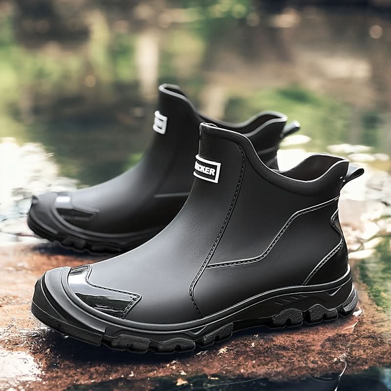 Wasserdichte Stiefel mit robustem Griff und Komfort für nasse Outdoor-Bedingungen