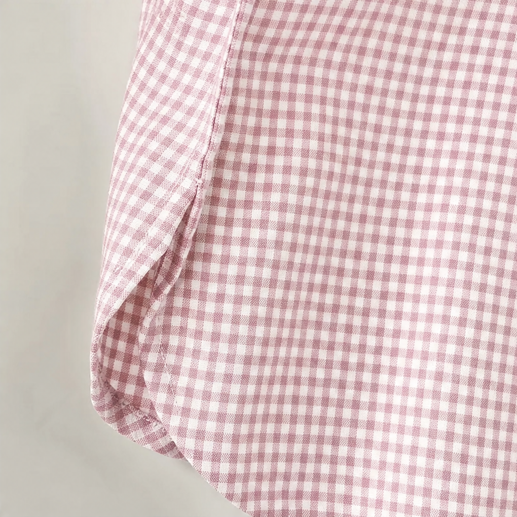 Retro-Karohemd in Relaxed Fit mit Knopfleiste