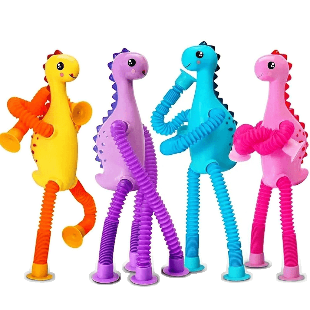 Stretchbare Röhren Dinosaurier Sensorik-Spielzeug