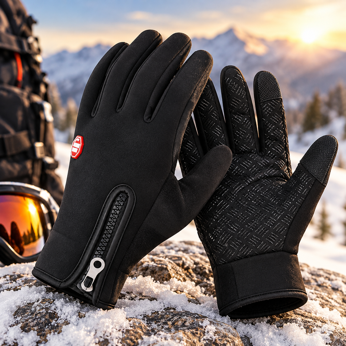 Beheizte Handschuhe Wasserdichte Winterhandschuhe