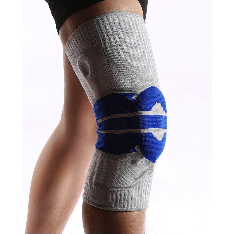 Silikon Kniebandage mit Kompressionsunterstützung