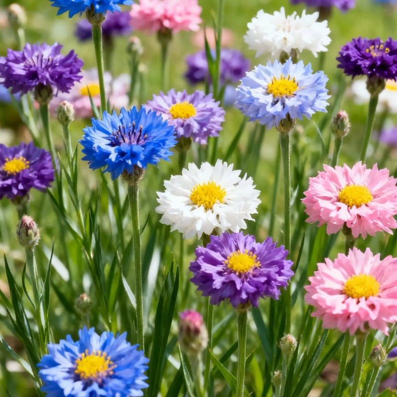 Vintage Mix Kornblumen Samen