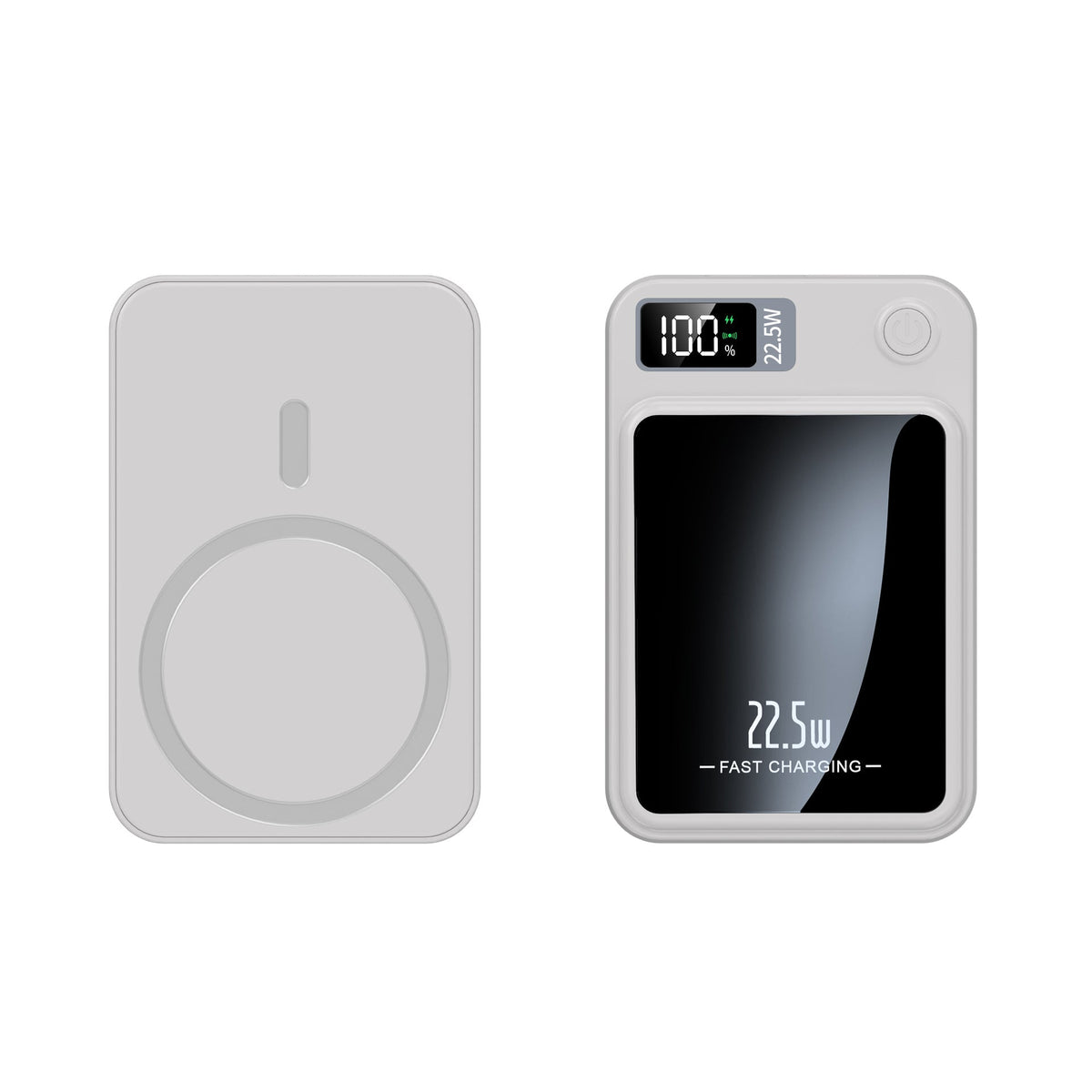 Powerbank 20.000 mAh mit 22,5 W Schnellladen und 15 W kabellosem Qi-Laden