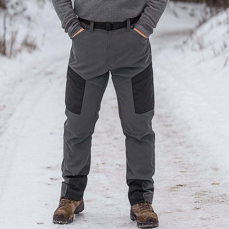 Herren Softshell Wasserdichte Outdoor Cargo Hose für Winter