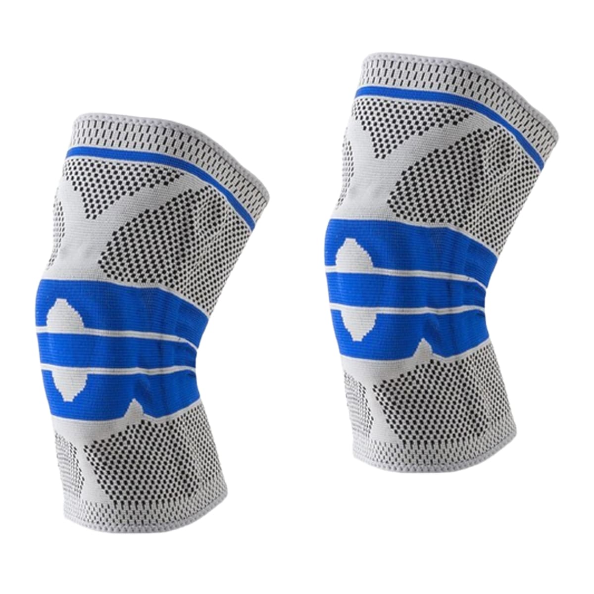Silikon Kniebandage mit Kompressionsunterstützung