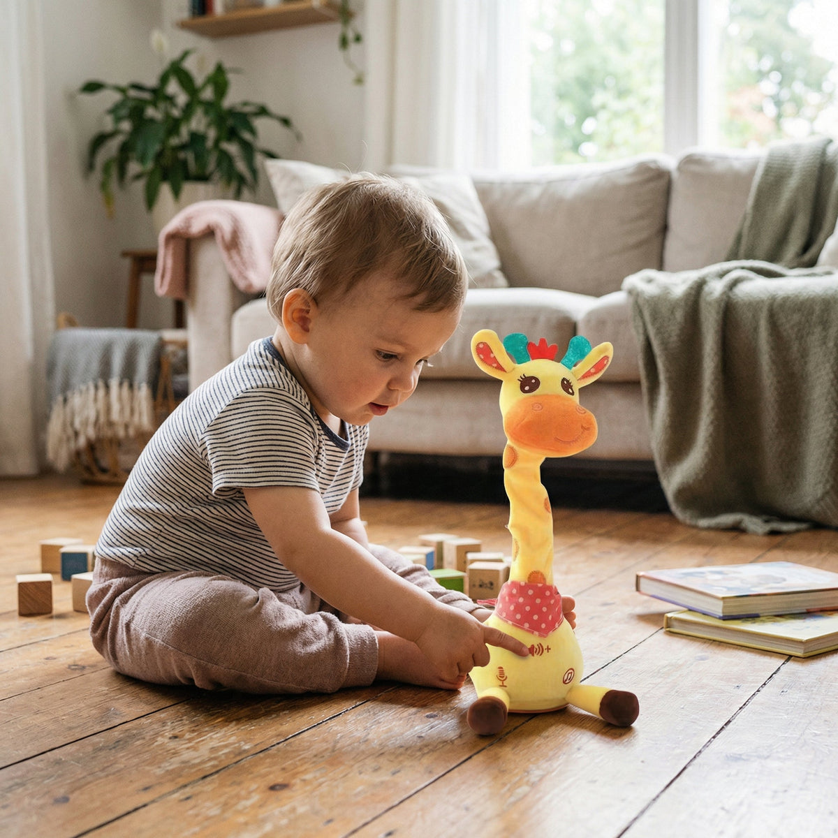 Tanzende Musikalische Giraffen-Spielzeug für Kleinkinder