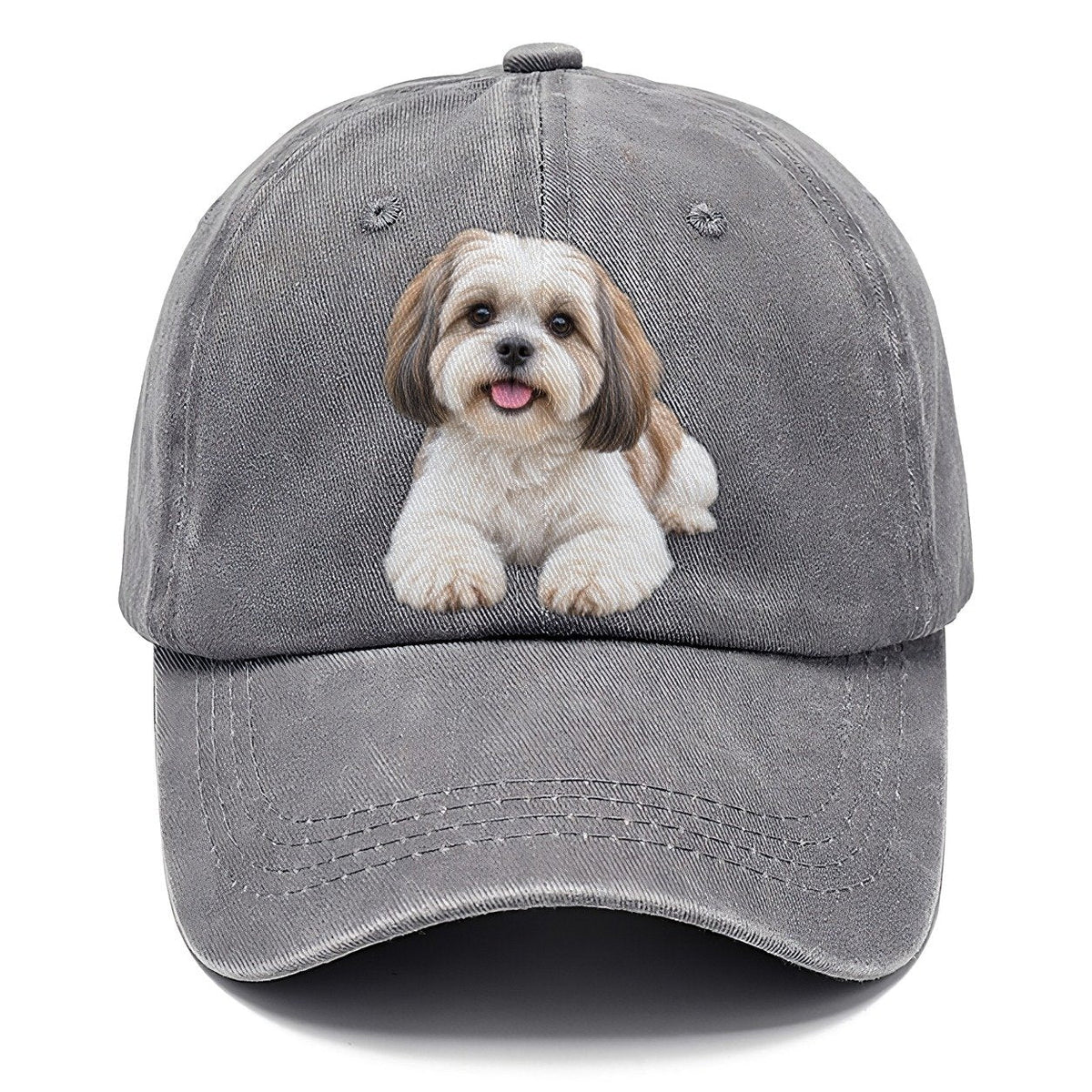 Shih Tzu Liegend Top Rassen Classic Kappe