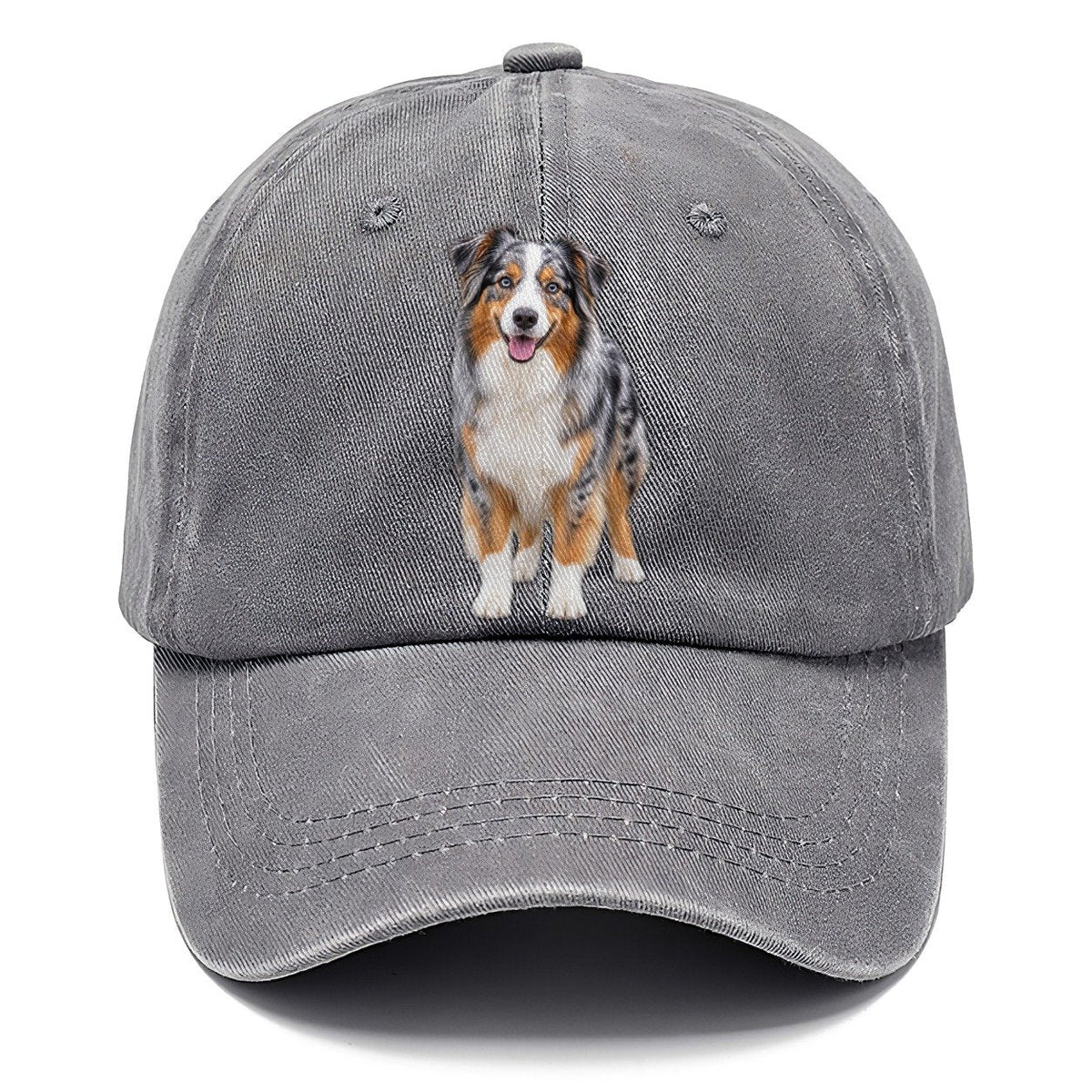 Australian Shepherd Standing Top Breeds Classic Cap
