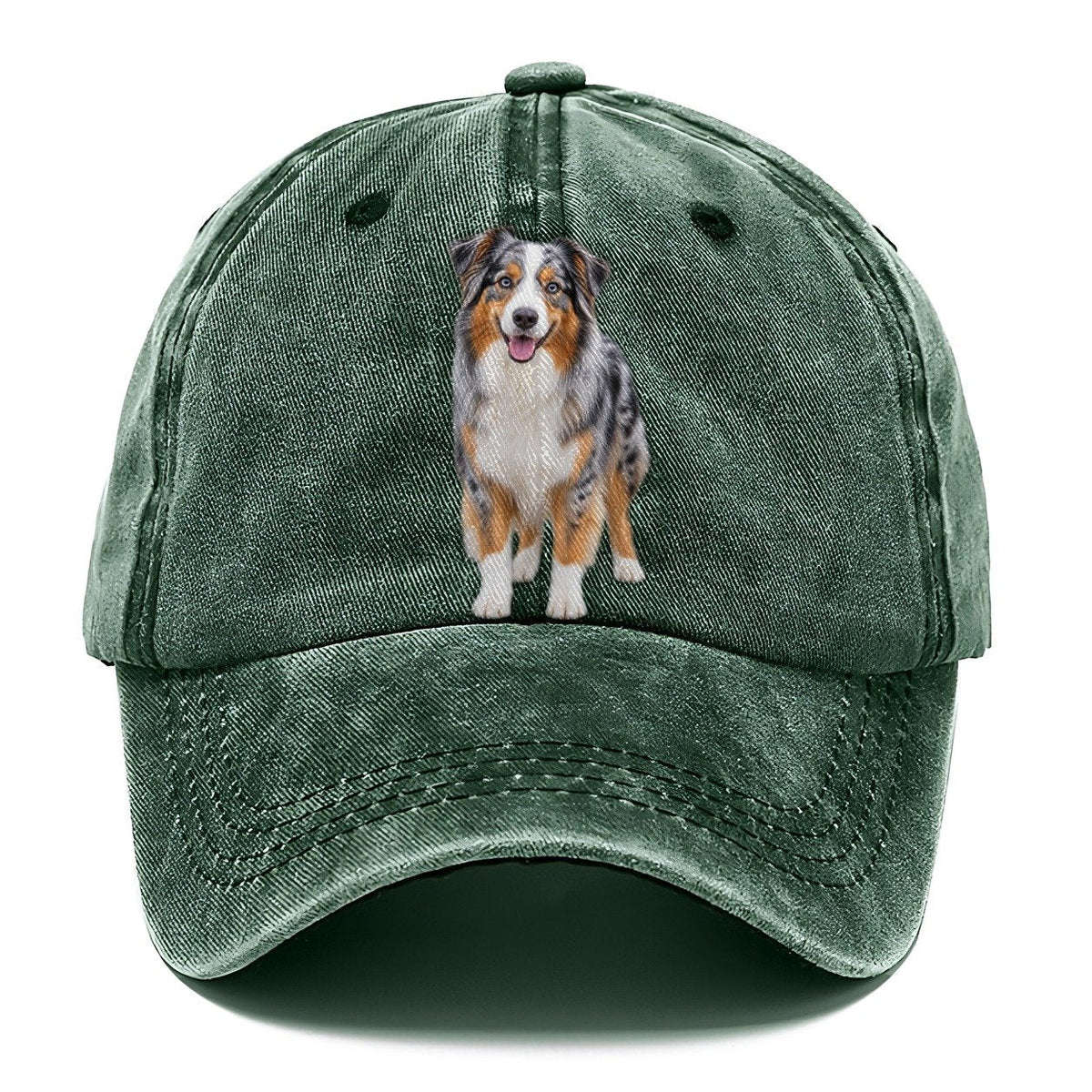 Australian Shepherd Standing Top Breeds Classic Cap