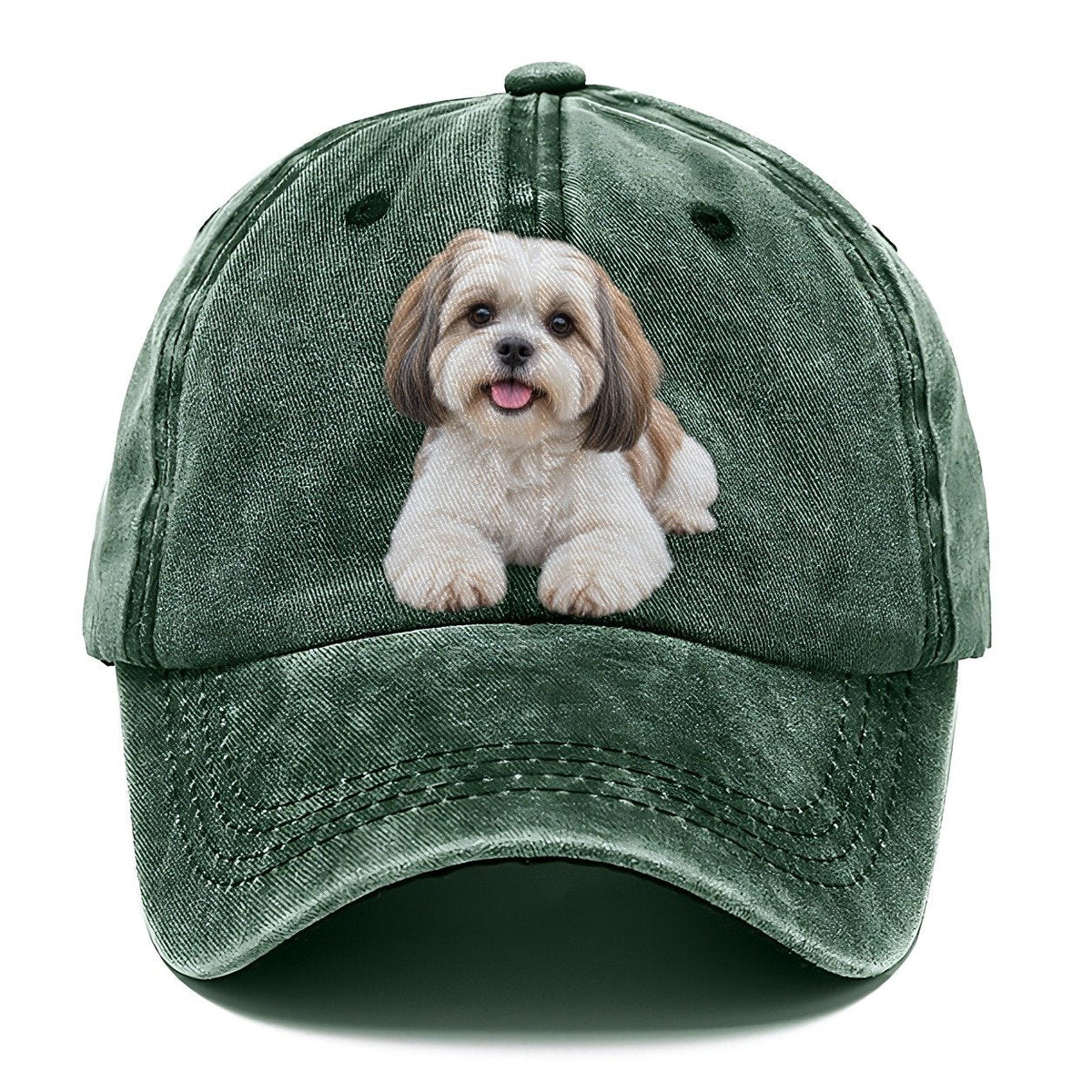 Shih Tzu Liegend Top Rassen Classic Kappe