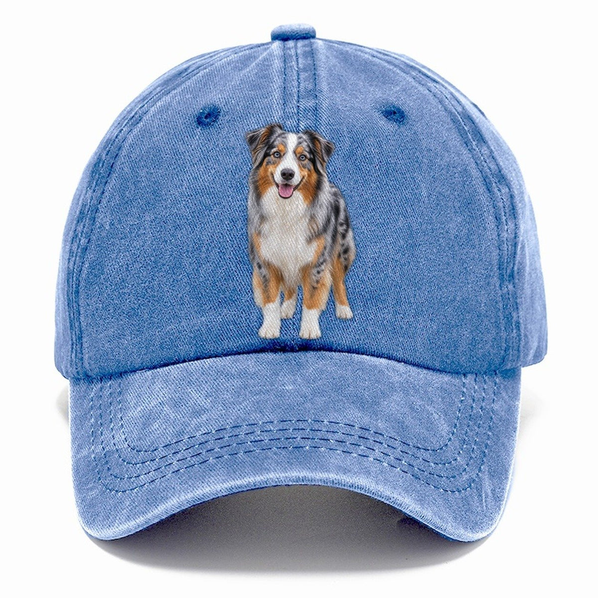 Australian Shepherd Standing Top Breeds Classic Cap