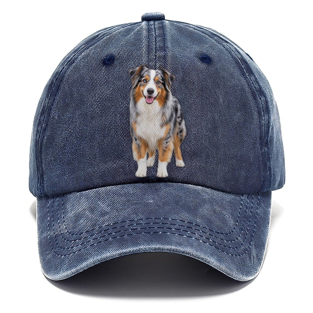 Australian Shepherd Standing Top Breeds Classic Cap