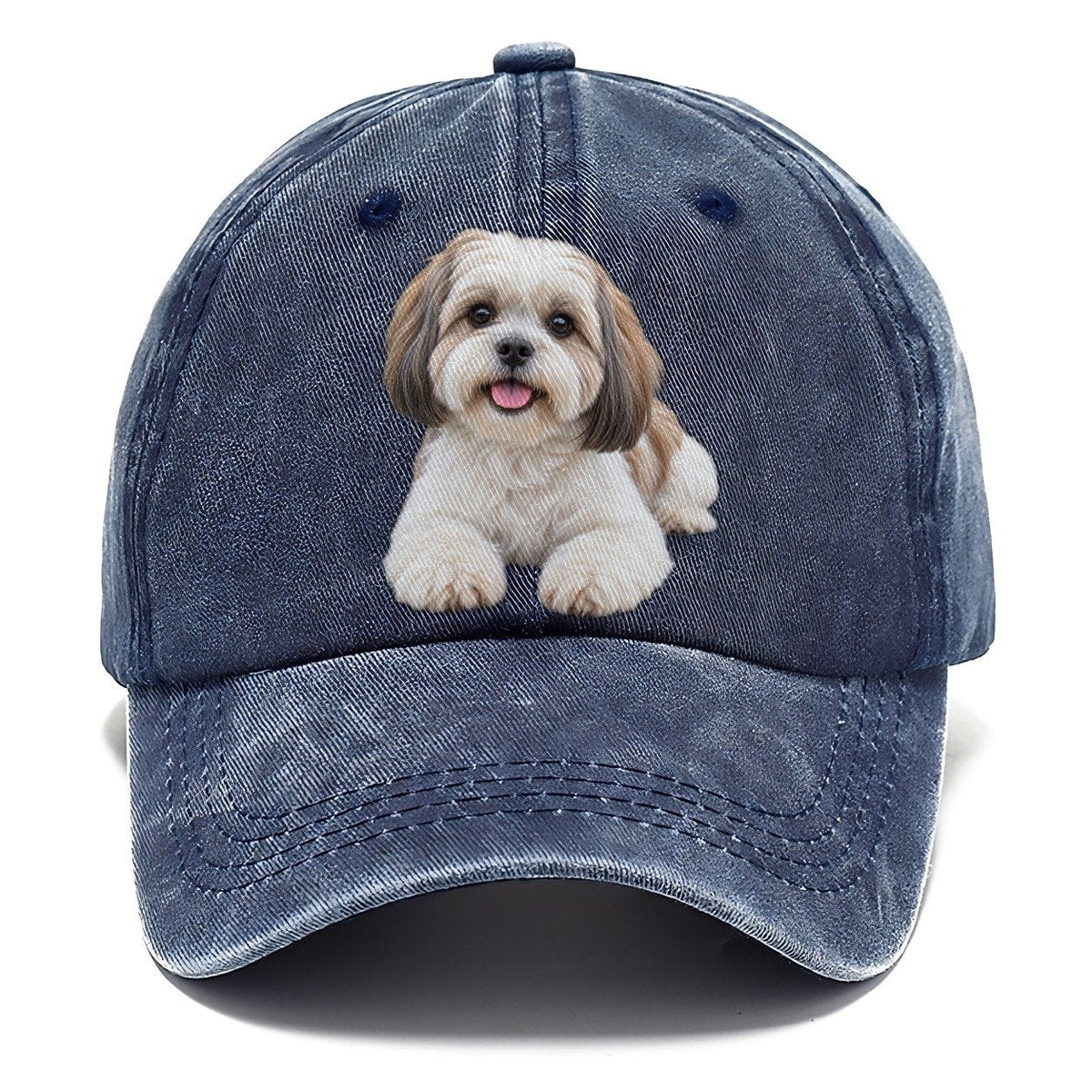 Shih Tzu Liegend Top Rassen Classic Kappe
