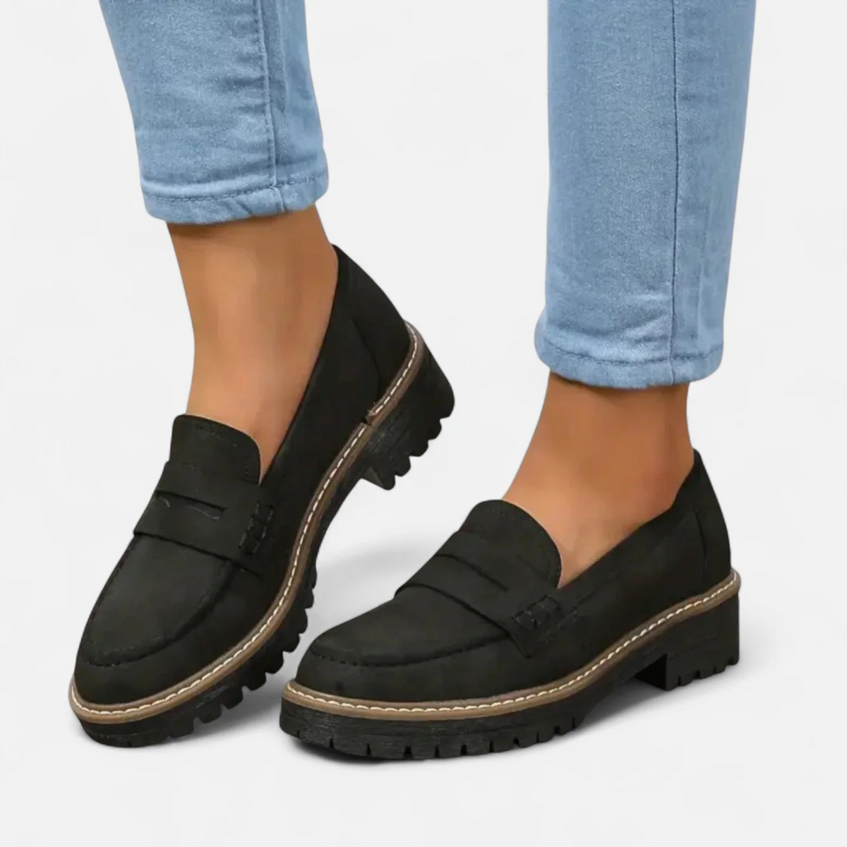 Skylar Premium Orthopädische Loafer mit Absatz