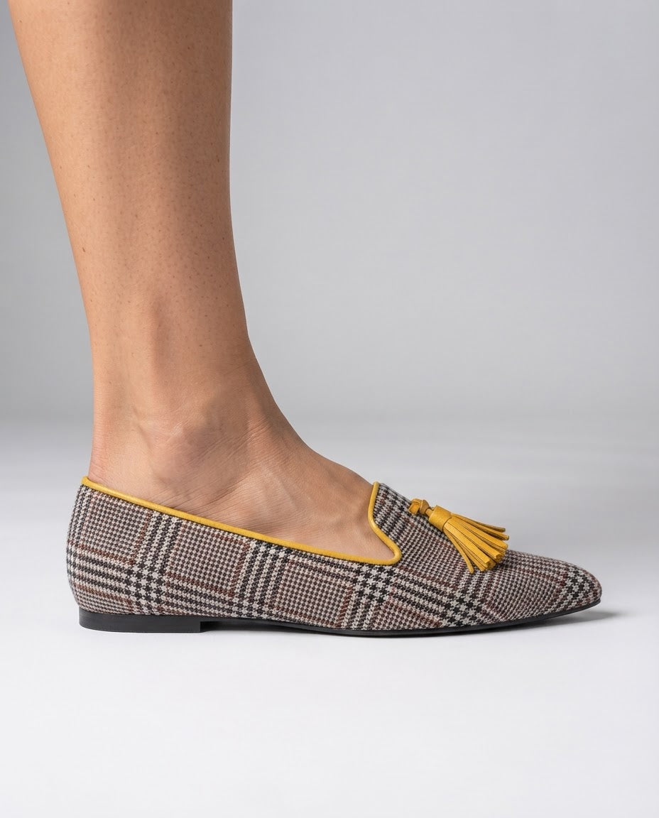 Livia Spitze Slip-On Ballerinas