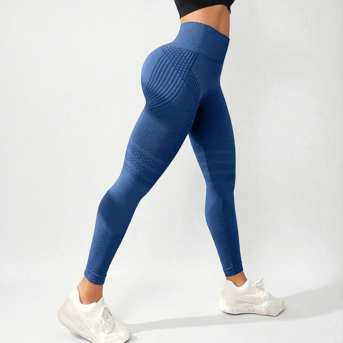 3D Leggings - Dunkelblau