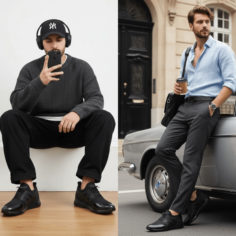 Matteo Luxus-Ledersneaker für Herren