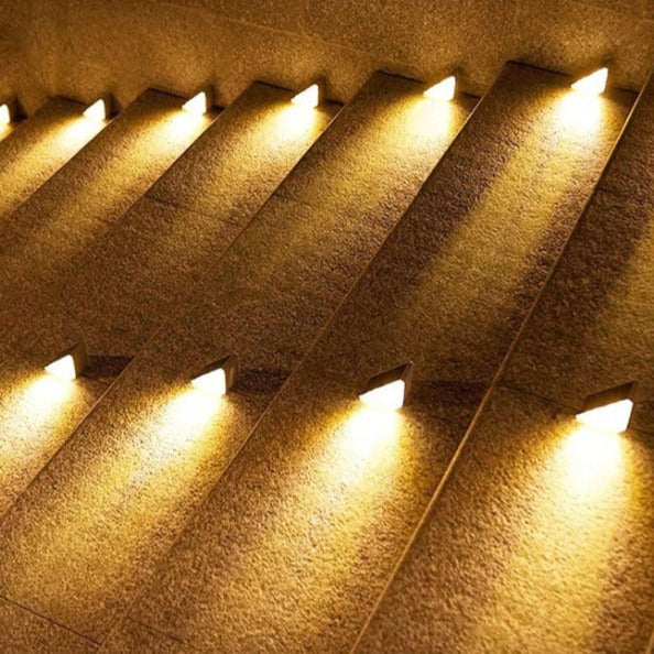 Solar betriebene Treppenlichter