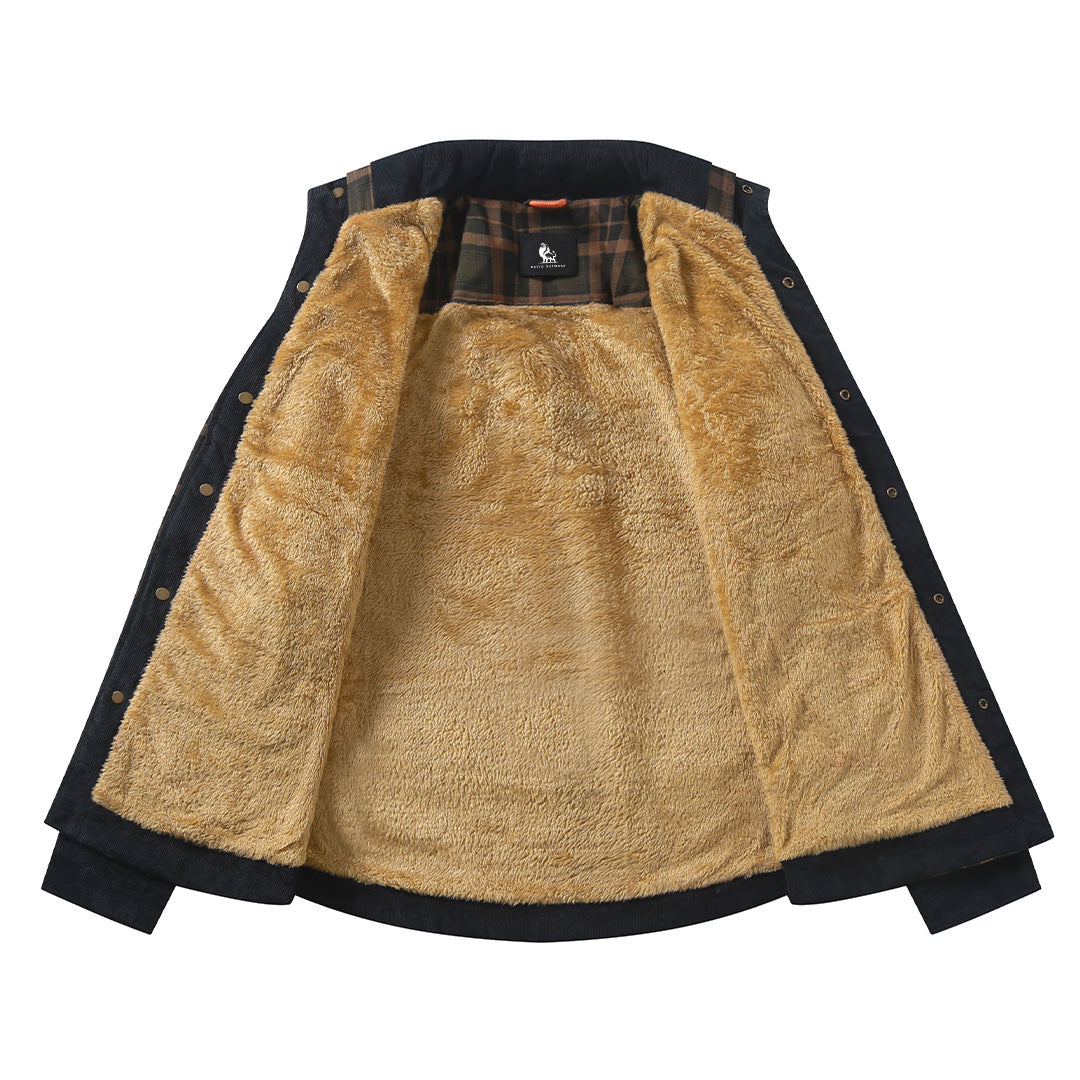 Kariertes Hemd-Jacke