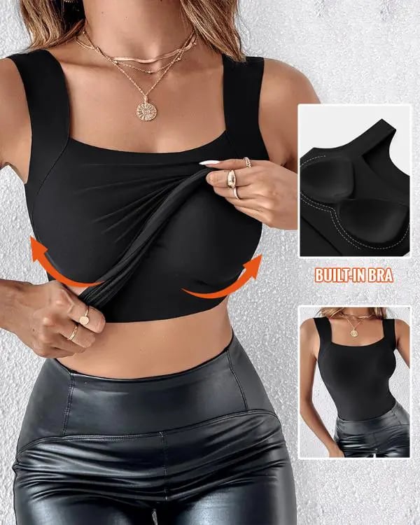Thermal Tank Top für Damen mit integriertem BH