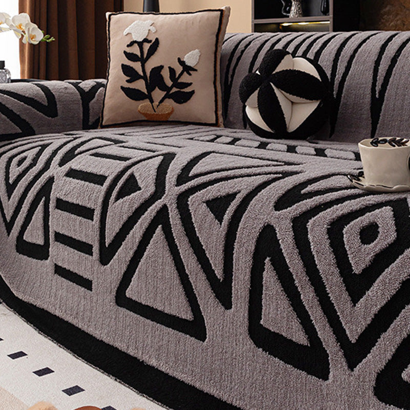 Sofabezug aus weichem Plüsch & rutschfest – 9 Farben, 5 Größen (180x130cm bis 180x420cm) – Eleganter Schutz für Sofa 1-4+ Personen