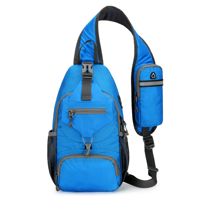 Herren Multi-Pocket Oxford Sling Crossbody Tasche