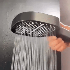 Hochdruck-Duschkopf mit Turbo-Boost-Technologie und Filtration