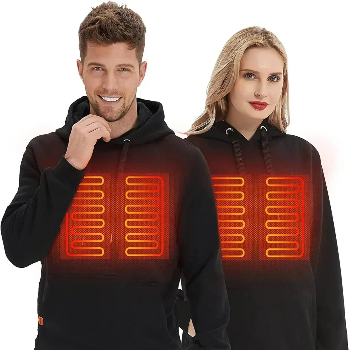 Unisex Beheizter Hoodie
